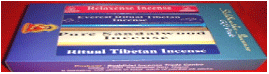 4 incensi tibetani in una confezione