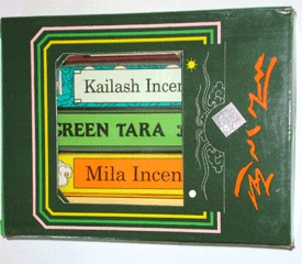 5 incensi tibetani in una confezione